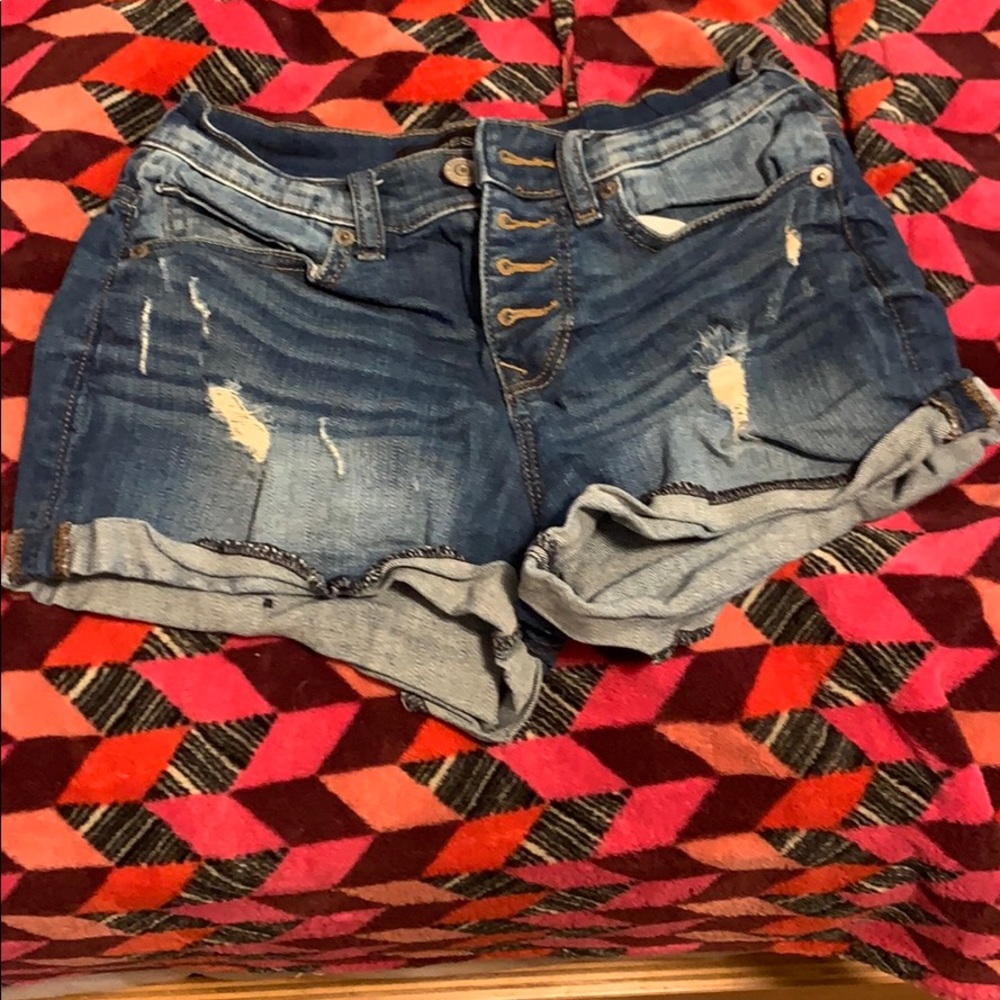 high waisted shorts